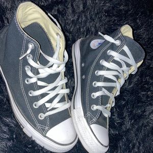 black high top converse